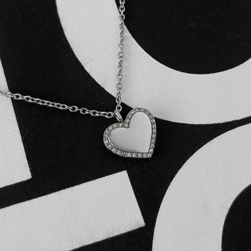 YOURS TRULY NECKLACE SILVER