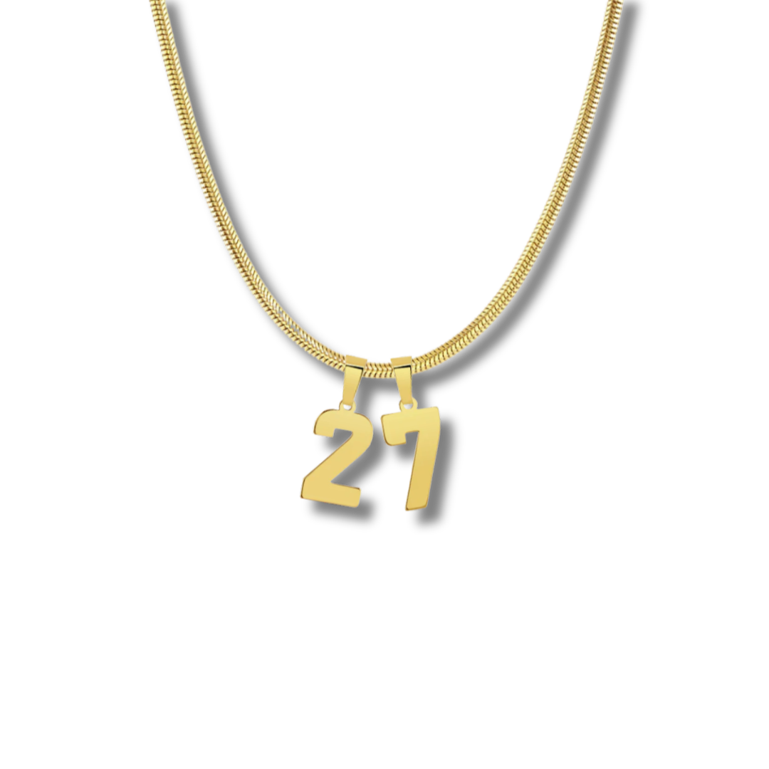 MINI LUCKY NUMBER NECKLACE