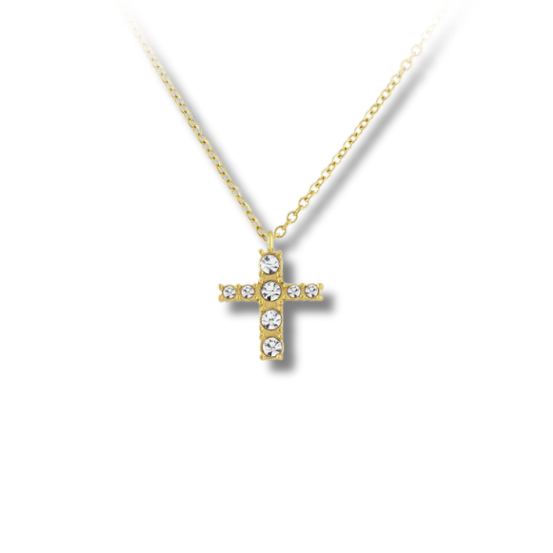 BABY CROSS NECKLACE
